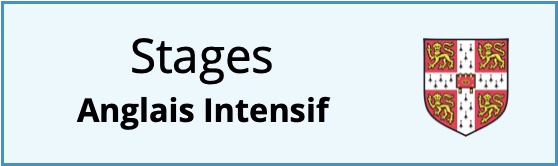 Stages intensifs d'anglais
